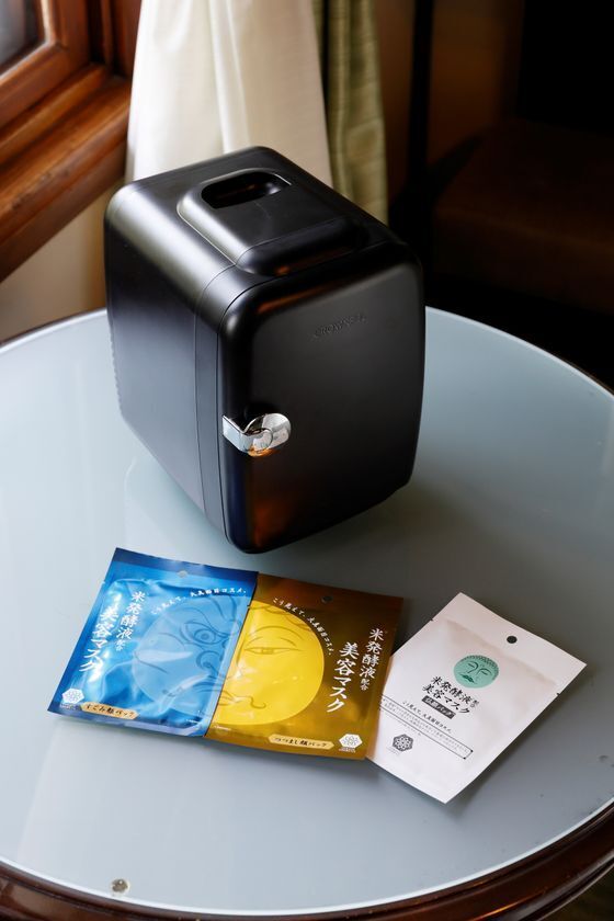 明治42年創業の超名門 奈良ホテルでお風呂あがりにコスメ体験　宿泊客への新サービス ご当地 冷やし美容マスクはじめました♪