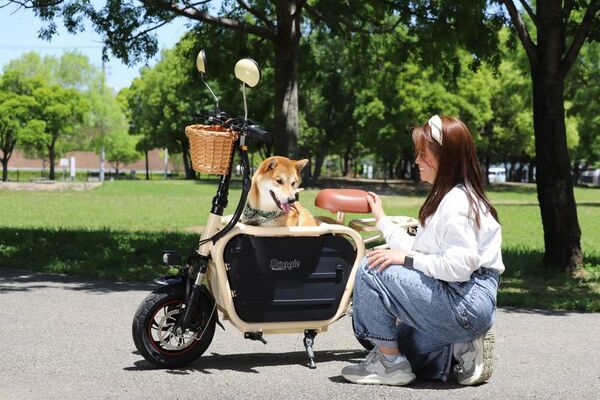 “愛犬と旅する”電動バイク「Doggie(ドギー)」が安全性・走行性能・デザインすべてを見直しリニューアル！