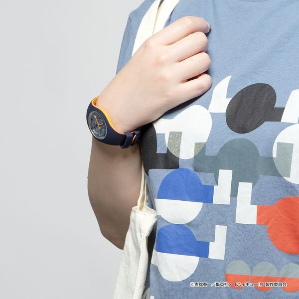 アニメ「ハイキュー!!」 × アイスウォッチ登場 - “飛べ”の想いを、手元に。烏野高校モチーフの腕時計、7月25日店頭発売