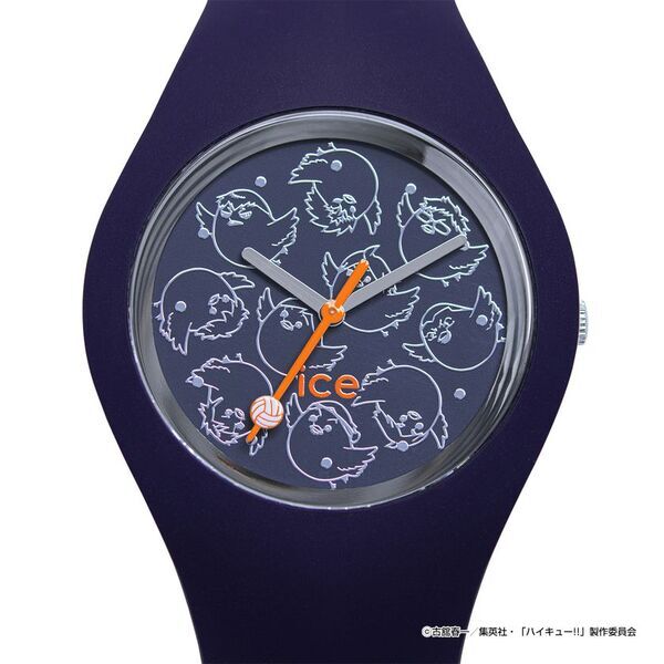 アニメ「ハイキュー!!」 × アイスウォッチ登場 - “飛べ”の想いを、手元に。烏野高校モチーフの腕時計、7月25日店頭発売