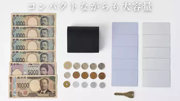 ミニマリスト必見！名刺入れと財布が一体化したタイパ抜群の「THE MINIMALIST WALLET」クラファンを7月中旬まで実施