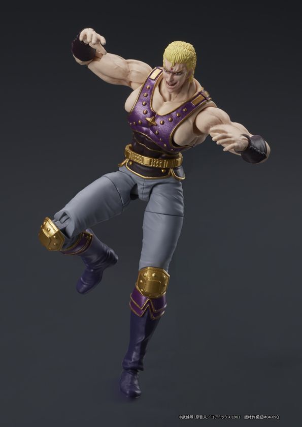 不朽の名作『北斗の拳』より、“サウザー”が約1/24スケールでアクションフィギュア化！2025年9月発売予定。