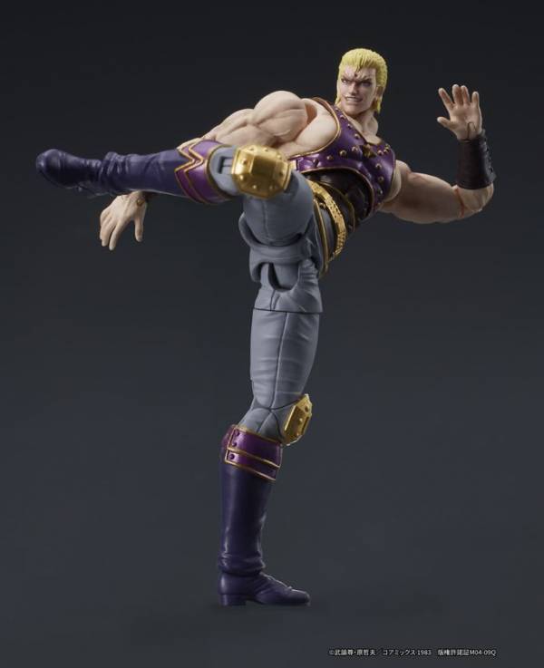 不朽の名作『北斗の拳』より、“サウザー”が約1/24スケールでアクションフィギュア化！2025年9月発売予定。