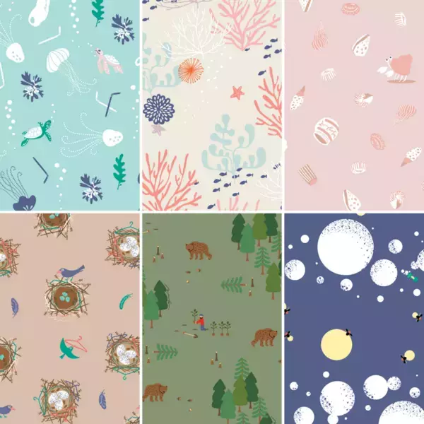 環境問題を可愛くデザイン　心を育み子どもの記憶に残る絵本カーテンが6月17日からMakuakeで発売