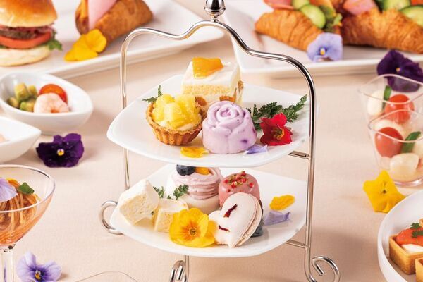 東京ベイ舞浜ホテル、セイボリービュッフェ付きの新感覚アフタヌーンティー　アフタヌーンティービュッフェ「フラワーパーティー」を開催！7月5日～9月15日の土・日・祝日限定