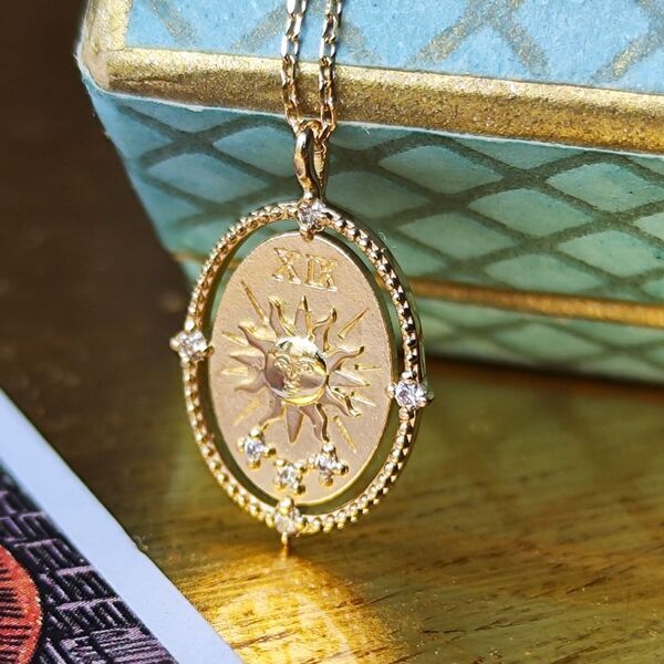 持ち主の想いとタロットカードの神秘性を融合させたネックレス3種をMico宝飾店より6/23に発売