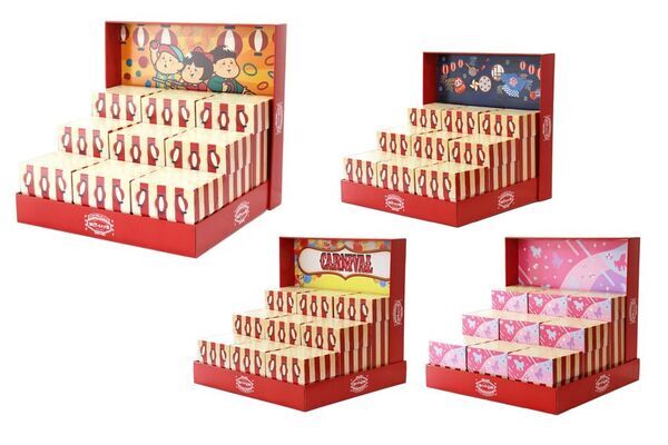 射的・わなげ・玉入れに必要な備品と景品がすべてセットになったイベントや家庭で手軽に本格縁日を楽しめる新商品「縁日ノあそび箱」を販売開始！