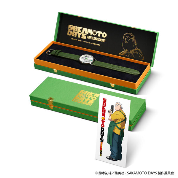 大切なものを守る強さをその腕に。TVアニメ『SAKAMOTO DAYS』より、スタイリッシュなオリジナルウオッチが登場！