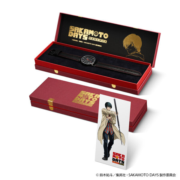 大切なものを守る強さをその腕に。TVアニメ『SAKAMOTO DAYS』より、スタイリッシュなオリジナルウオッチが登場！