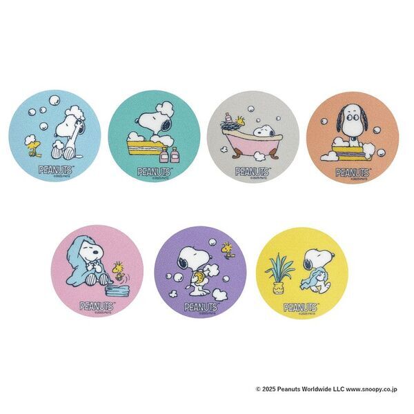 スヌーピーと一緒に、バスタイムがもっと楽しくなる！「Snoopyバスタブすべり止めシート」好評発売中