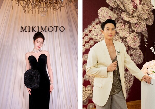 神宮寺勇太がパリ・オートクチュールに登場！ミキモトの新作ハイジュエリーを華麗に纏い、大きなバラが胸元に輝くジャケットスタイルを披露。風に舞うバラの花びらがモチーフの新作ハイジュエリーコレクション「Les Petales」発表