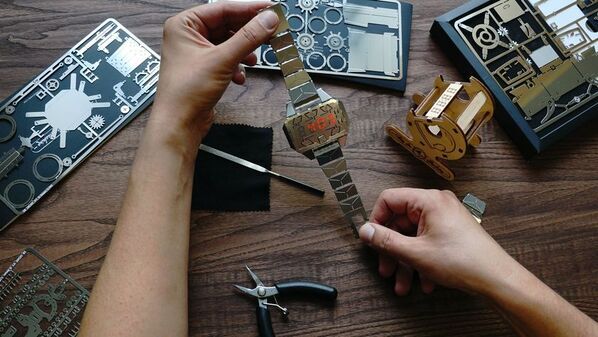 組み立て式デジタル腕時計「Time Creator」Makuakeにて予約販売開始！“作る楽しさ×使う満足感”を同時に実現