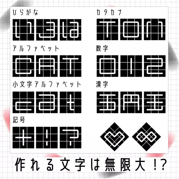 作れる文字は無限大！パズルオーディションで最優秀賞を受賞した「モジキューブ」が全国の玩具専門店等で発売！