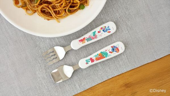 元祖フォーク＆スプーンとBitatto＋　アロハなスティッチデザインに！6月26日「スティッチの日」に同時発売