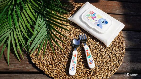 元祖フォーク＆スプーンとBitatto＋　アロハなスティッチデザインに！6月26日「スティッチの日」に同時発売