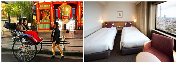 両国・浅草の歴史、文化を人力車で巡る宿泊プラン「粋なレトロ体験！両国・浅草ロマンティックステイ」第一ホテル両国にて7月1日（火）販売開始 ＜1日2室限定＞