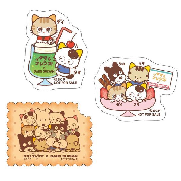 「タマ&フレンズ～うちのタマ知りませんか？～」が回転寿司「大起水産」とキャンペーン初コラボ！オリジナルキャラクターも初登場！