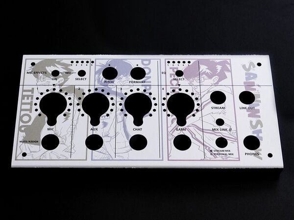 ゲーム配信者グループ「三人称」とのコラボのゲーミング・ミキサー登場