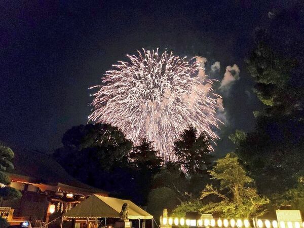 茨城県つくば市「千勝神社」　8月15日夏まつり慰霊打ち上げ花火のクラウドファンディングを開始