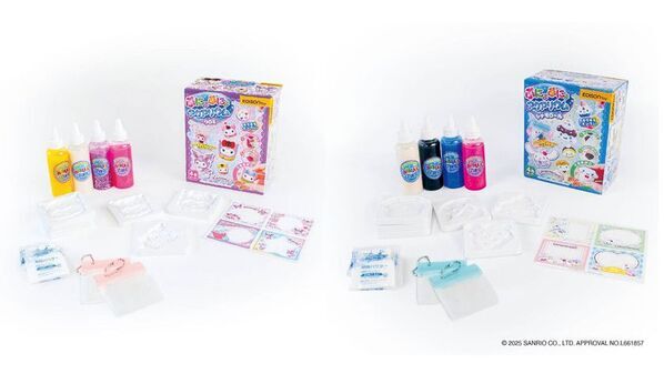 人気知育玩具「ぷにょぷにょアクアリウムmini」に「クロミ」「シナモロール」が新たに仲間入りし7月3日より発売　初のオリジナルチャームキットがセットに！