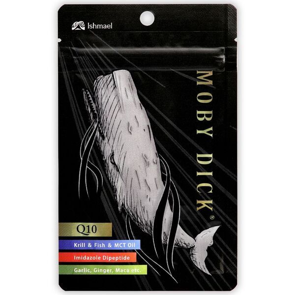 MYDM「男の営みに、白鯨(モビーディック)の力を。」男性の活力と美しさを支えるサプリメント『MOBY DICK』新発売