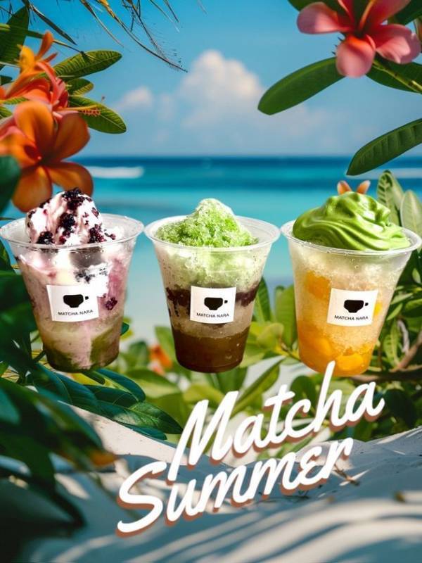 “抹茶の聖地”奈良発！MATCHA NARAのご褒美かき氷登場！