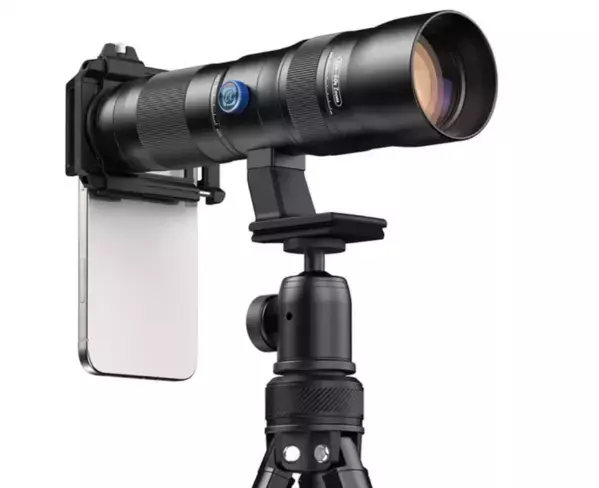 プロレベルの望遠撮影をスマホで実現する革新的モバイルレンズ『APL 20-60X』が「Makuake」でプロジェクト実施中！