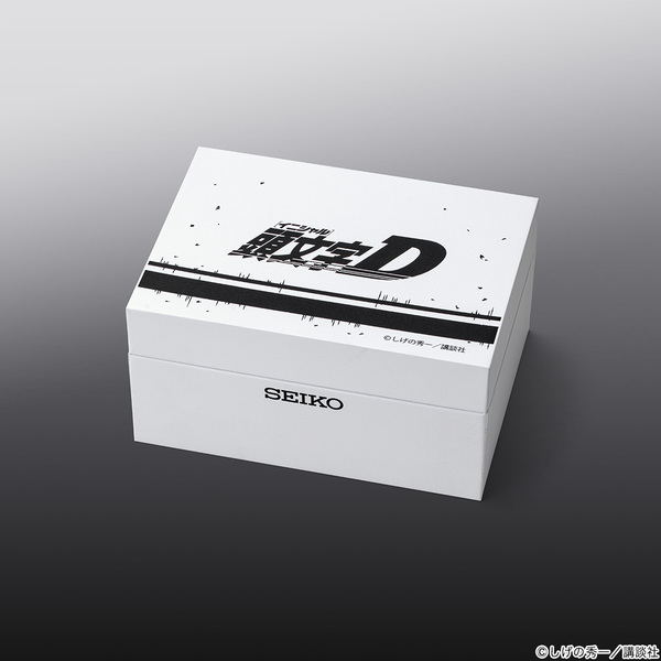 『頭文字D』とセイコーのコラボウオッチが登場！連載30周年記念。「ハチロク」をイメージしたクロノグラフモデル。