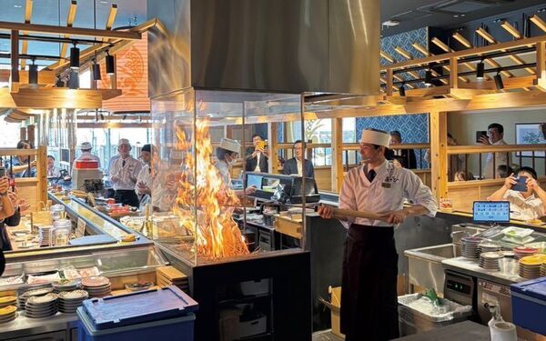 岡山県初！生本まぐろ×自然栽培米の新感覚回転寿司「すし遊館あさひ」津高店グランドオープン