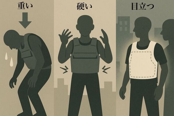 防刃ベストが「普段着」に？クラウドファンディングで一般ユーザーから予想以上の反響、目標金額の449％を達成！