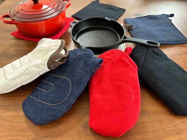 素手感覚で使用できる独自形状のオーブンミトン　Creema SPRINGSで先行販売開始！1960年創業の老舗エプロン屋「東京科学」が開発