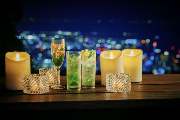 夏限定！神戸の夜景を一望できるリゾート施設「神戸布引ハーブ園／ロープウェイ」でビアテラス × イルミネーションを7/12(土)から開催