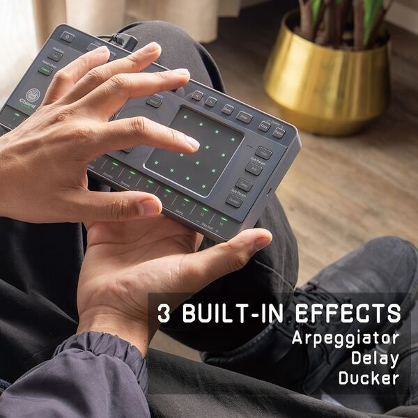 コードレコメンド機能でコードが弾ける、作れる、ひらめきが生まれるグルーヴボックス「Chordcat」