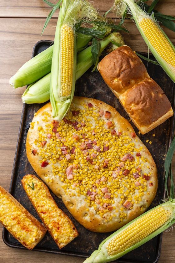 「旬到来！とろける桃、はじけるとうもろこし」TAMAGOYAベーカリーカフェ「桃スイーツ＆とうもろこしフェア」開催