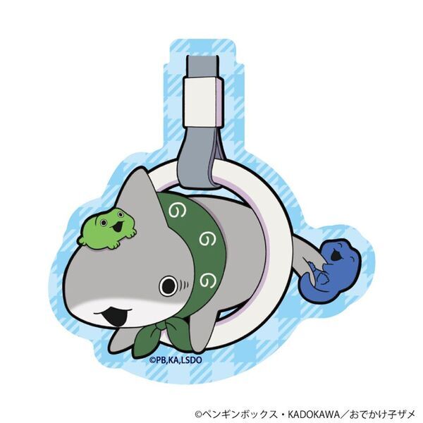 SNS発の大人気アニメ「おでかけ子ザメ」とコラボレーション！全アイテム描き下ろしのオリジナルグッズが登場！