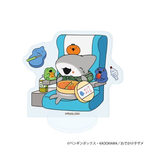 SNS発の大人気アニメ「おでかけ子ザメ」とコラボレーション！全アイテム描き下ろしのオリジナルグッズが登場！