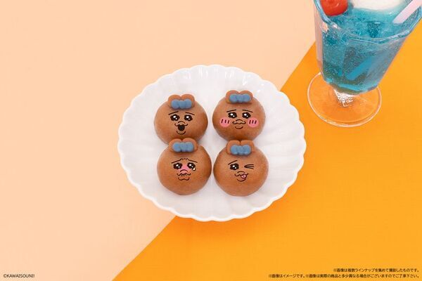 おぱんちゅうさぎの食べマスモッチ第2弾が発売　夏らしい日焼けおぱんちゅうさぎとのセットで新登場