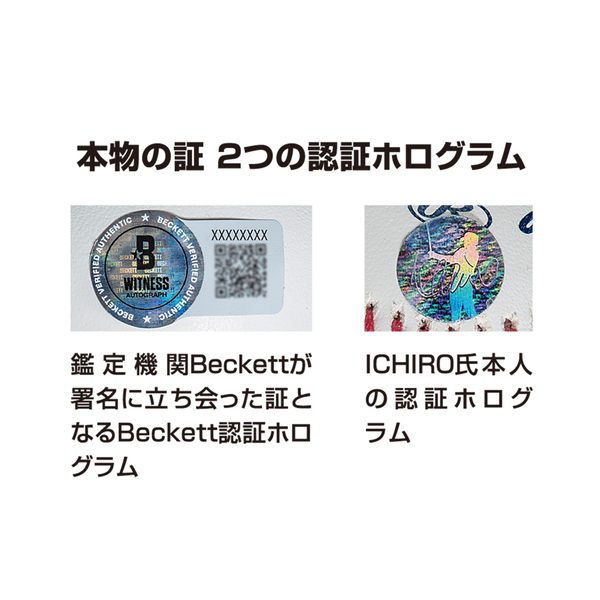 日本人初の快挙！アメリカ野球殿堂入りを果たしたイチロー元選手の直筆サイン記念商品2種、新発売！