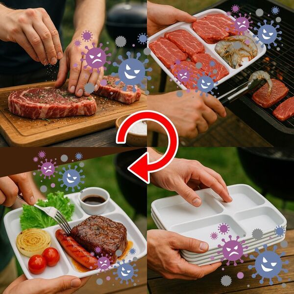 アウトドアで大活躍！“風に負けない”新発想のBBQトレー「Bトレー」を7月18日よりMakuakeにて先行販売開始　～紙皿・プラトレーの不満を一気に解消～