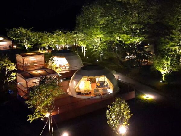 「泊まってよかった宿大賞」2年連続受賞、注目のグランピングリゾート「ブリリアントヴィレッジ日光」が話題沸騰