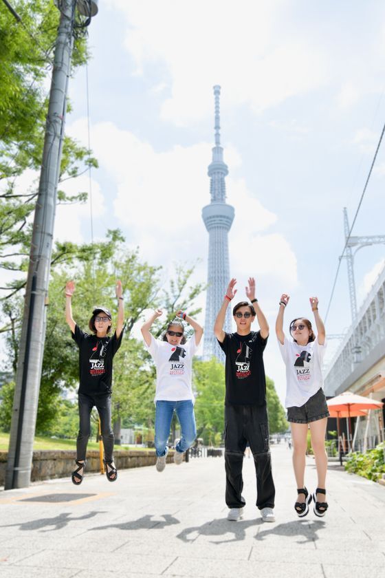 すみだストリートジャズフェスティバル 2025　恒例のオリジナルTシャツが完成！15周年記念回のテーマ『すみだ推し』がコンセプト