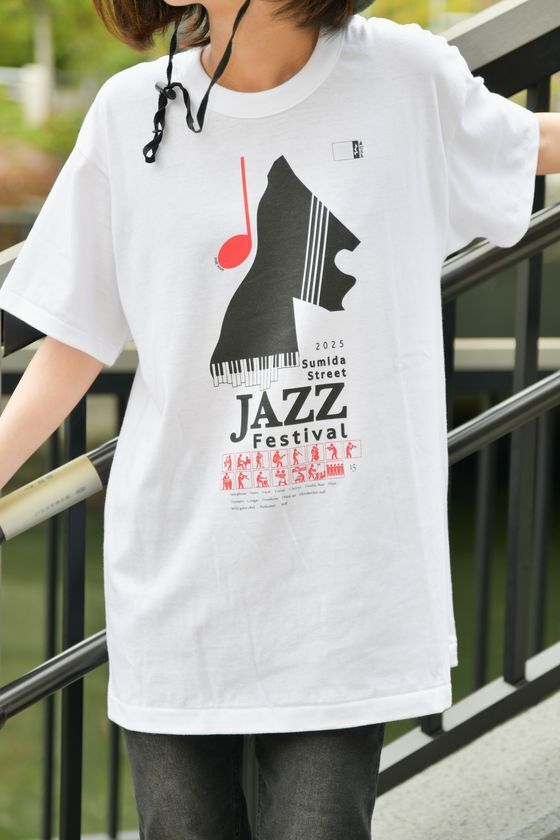 すみだストリートジャズフェスティバル 2025　恒例のオリジナルTシャツが完成！15周年記念回のテーマ『すみだ推し』がコンセプト