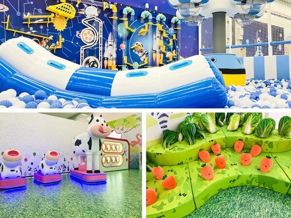 巨大室内遊園地「キッズランドUS MAX 山口宇部店」7月25日(金)グランドオープン　体育館約3個分の広さの園内には楽しい遊具が大充実