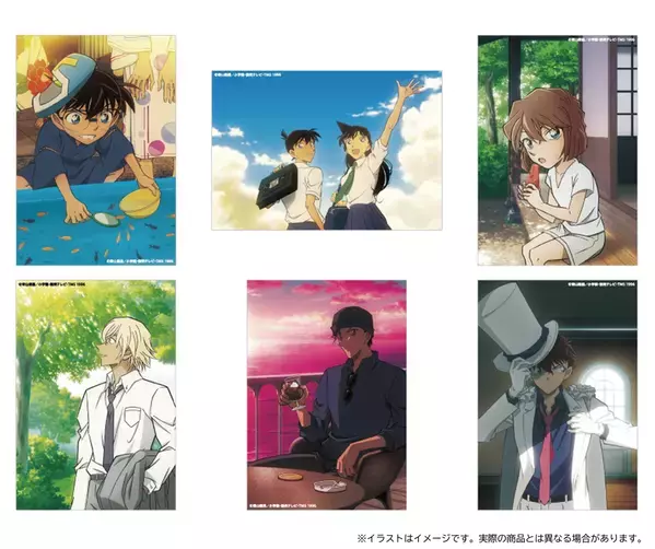 『名探偵コナン』より描き下ろしイラストを使用した新商品「サマータイムver.」が本日8月8日に予約販売開始！コナンら7人の、オフショットのような夏らしい姿に注目！トムスショップでは3,300円(税込)のご購入ごとに、限定特典をプレゼント！