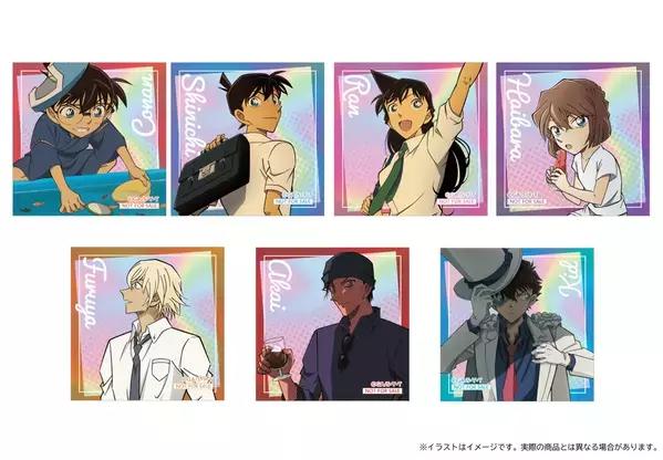 『名探偵コナン』より描き下ろしイラストを使用した新商品「サマータイムver.」が本日8月8日に予約販売開始！コナンら7人の、オフショットのような夏らしい姿に注目！トムスショップでは3,300円(税込)のご購入ごとに、限定特典をプレゼント！