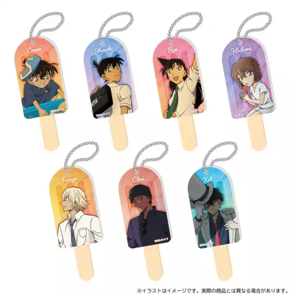 『名探偵コナン』より描き下ろしイラストを使用した新商品「サマータイムver.」が本日8月8日に予約販売開始！コナンら7人の、オフショットのような夏らしい姿に注目！トムスショップでは3,300円(税込)のご購入ごとに、限定特典をプレゼント！