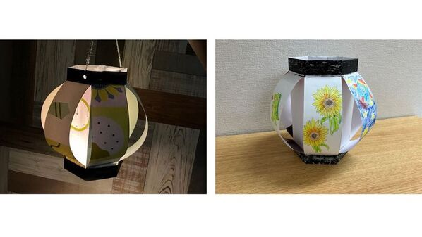 この夏、アトレ松戸が廃棄ポスターを再利用したアップサイクル提灯づくりワークショップを8月9日(土)開催