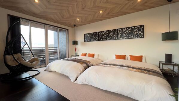 波音が届く、島根・久手海岸のくつろぎ空間。2人だけのオーシャンビューコテージ新棟「Vihara S+」が7月12日グランドオープン！