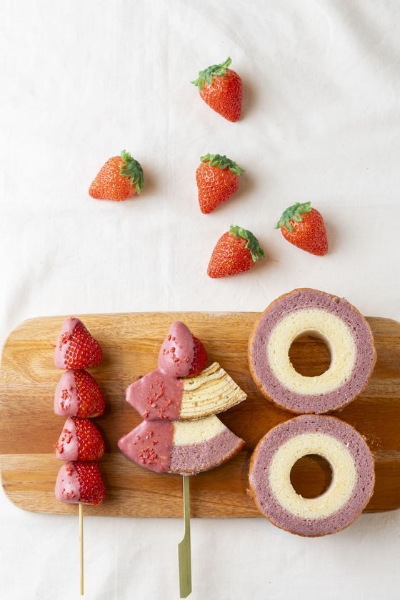 静岡・いちご専門店で『いちごのバウムウィーク2025』を8/9より開催　1番人気のバウムクーヘンをつかった限定メニューが登場！さらにイベント限定ノベルティも