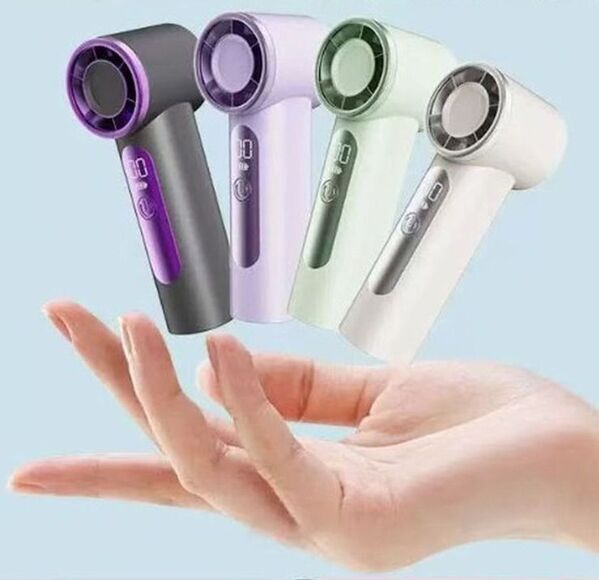 スマホより小さい、手のひらサイズの小型ハンディファン「ちびファン！」、CAMPFIREで先行販売開始